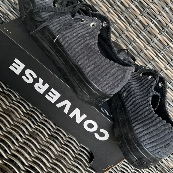 Converse Ctas Lift Platforms OX Black/Black/Black WMNS - Picture 15 of 16